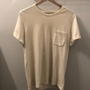 Taylor Stitch “Heavy Bag” T Shirt in Off-white